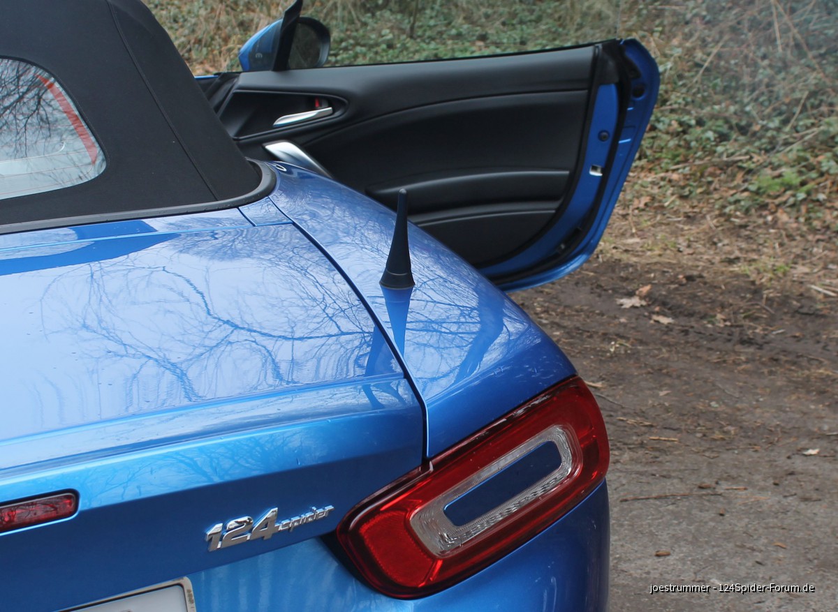 Erste Ausfahrt im "Frühling" (sofern man das so nennen kann) 2018, mit der neuen Stubby und Windschott Nr. 1 von 3