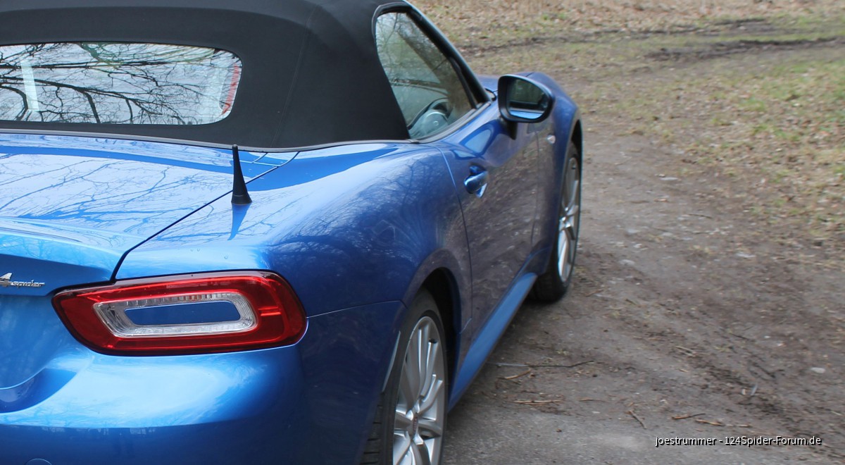 Erste Ausfahrt im "Frühling" (sofern man das so nennen kann) 2018, mit der neuen Stubby und Windschott Nr. 1 von 3