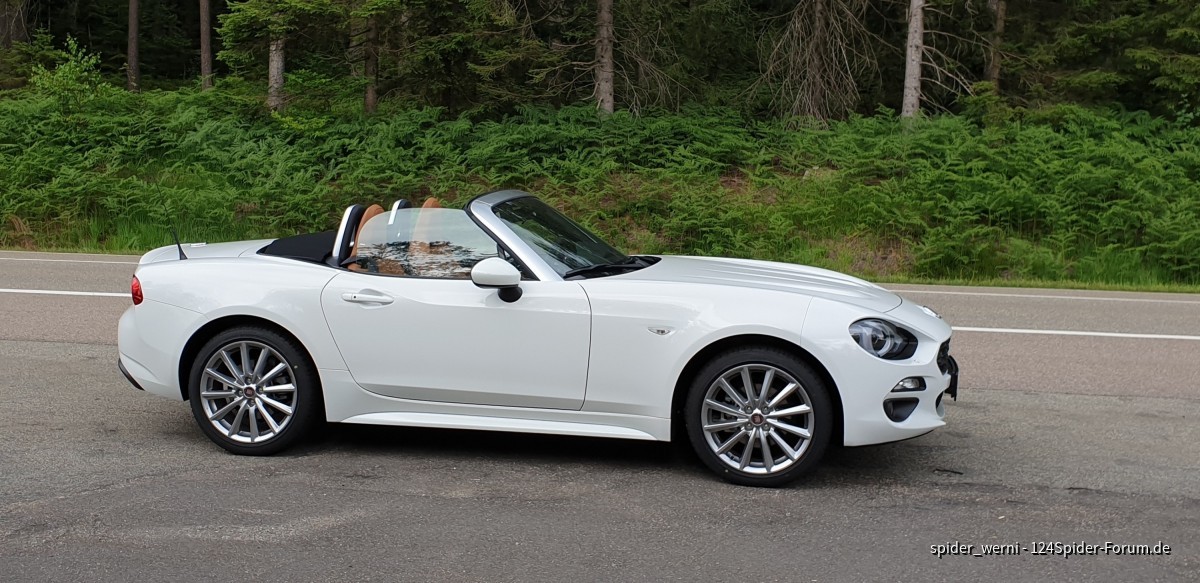 Unser Spider, erstes Bild nach der Abholung am 19.07.2019 in Achern